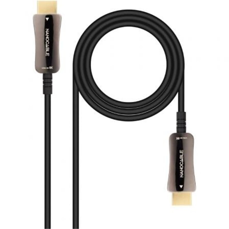 Cable HDMI 2.1 AOC 8K Nanocable 10.15.2115/ HDMI Macho - HDMI Macho/ 15m/ Negro