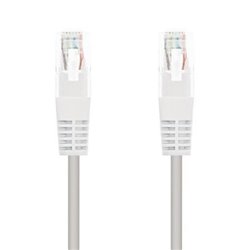 Cable de Red RJ45 UTP Nanocable 10.20.0101-W Cat.5e/ 1m/ Blanco