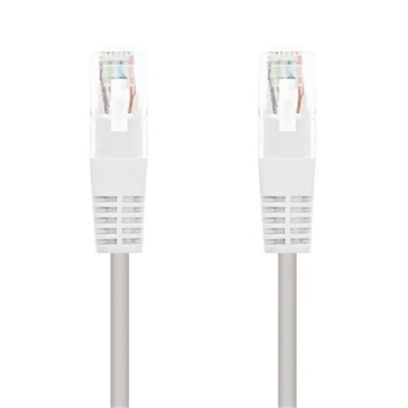 Cable de Red RJ45 UTP Nanocable 10.20.0105-W Cat.5e/ 5m/ Blanco