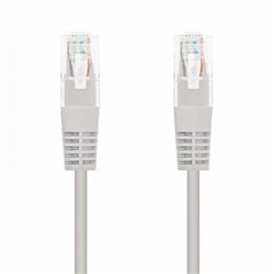 Cable de Red RJ45 UTP Nanocable 10.20.0400-L25 Cat.6/ 25cm/ Gris