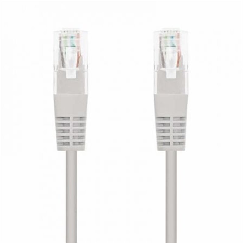 Cable de Red RJ45 UTP Nanocable 10.20.0400-L25 Cat.6/ 25cm/ Gris