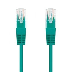 Cable de Red RJ45 UTP Nanocable 10.20.0400-L25-GR Cat.6/ 25cm/ Verde