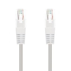 Cable de Red RJ45 UTP Nanocable 10.20.0400-L25-W Cat.6/ 25cm/ Blanco