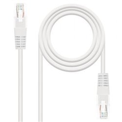 Cable de Red RJ45 UTP Nanocable 10.20.0400-L30 Cat.6/ 30cm/ Blanco