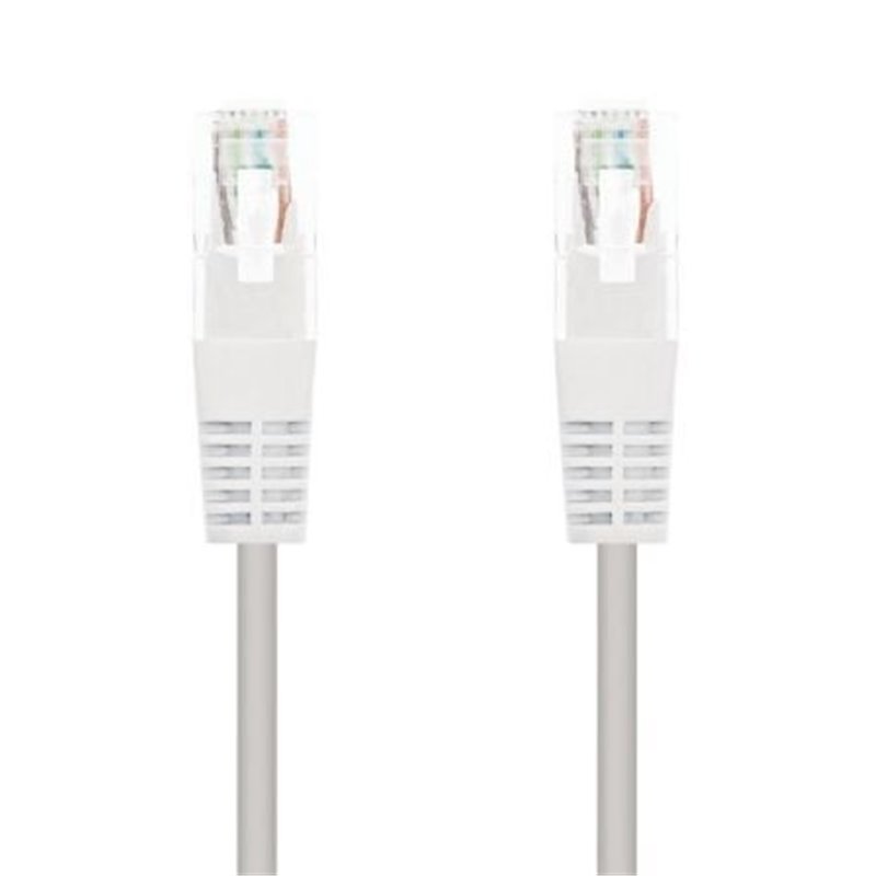 Cable de Red RJ45 UTP Nanocable 10.20.0401-W Cat.6/ 1m/ Blanco