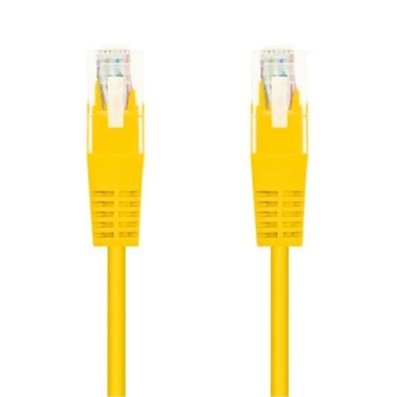 Cable de Red RJ45 UTP Nanocable 10.20.0403-Y Cat.6/ 3m/ Amarillo