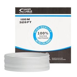 Bobina de Cable RJ45 FTP Nanocable 10.20.0902 Cat.6/ 100m/ Gris