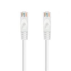 Cable de Red RJ45 UTP Nanocable 10.20.1800-L25-W Cat.6A/ LSZH/ 25cm/ Blanco