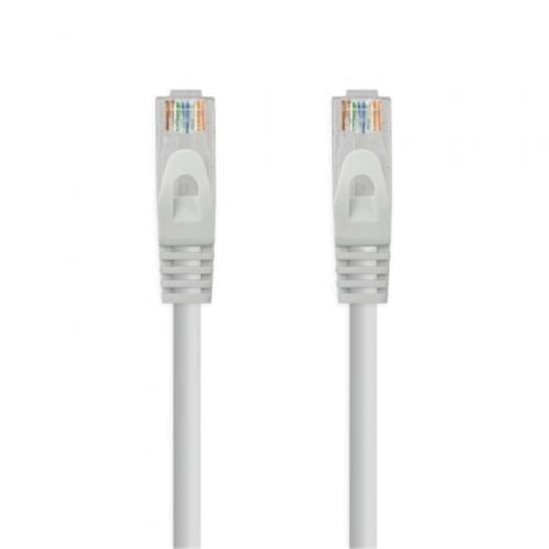 Cable de Red RJ45 UTP Nanocable 10.20.1810 Cat.6/ 10m/ Gris