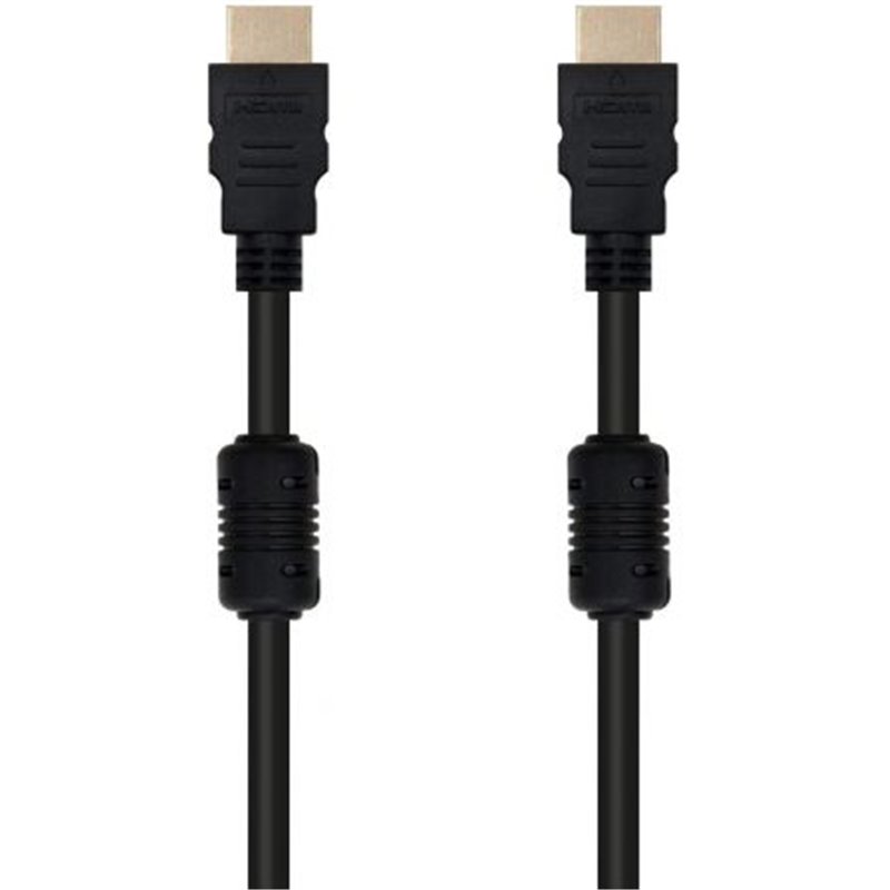 Cable HDMI 1.4 Nanocable 10.15.1810/ HDMI Macho - HDMI Macho/ 10m/ Negro