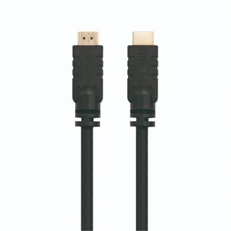 Cable HDMI 1.4 Nanocable 10.15.1820/ HDMI Macho - HDMI Macho/ 20m/ Negro