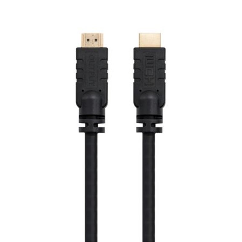 Cable HDMI 1.4 Nanocable 10.15.1825/ HDMI Macho - HDMI Macho/ 25m/ Negro