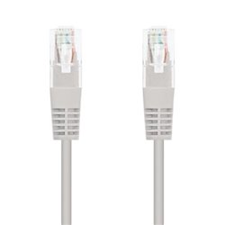 Cable de Red RJ45 UTP Nanocable 10.20.0401 Cat.6/ 1m/ Gris