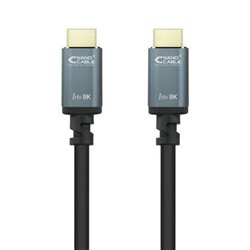 Cable HDMI 2.1 8K Nanocable 10.15.8001/ HDMI Macho - HDMI Macho/ 1m/ Negro