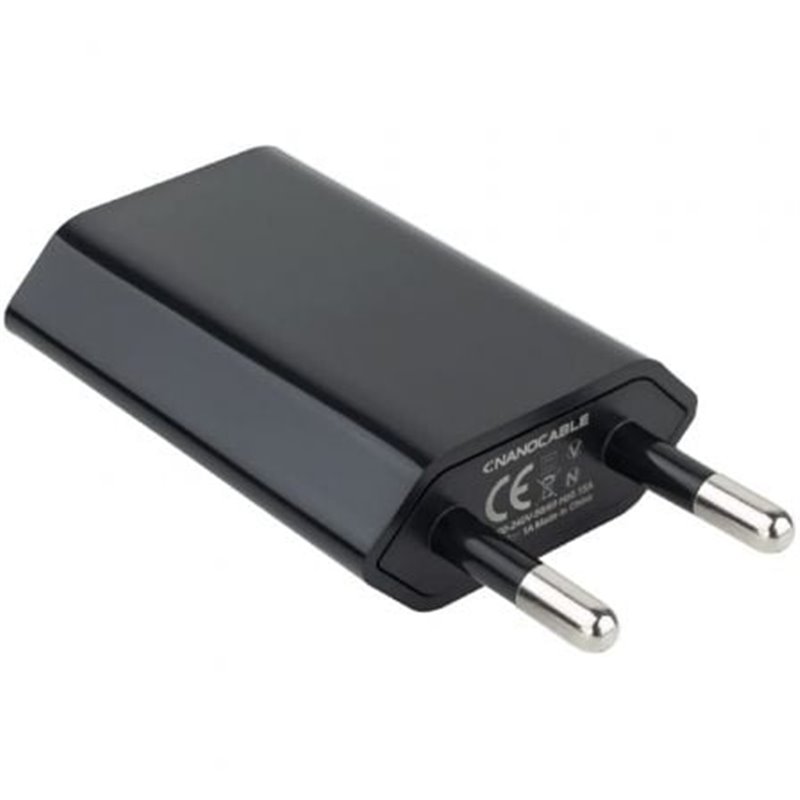 Cargador de Pared Nanocable 10.10.2002/ 1xUSB/ 5W