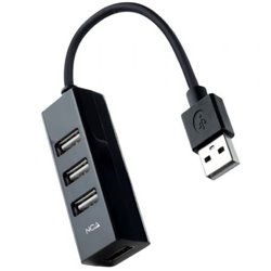 Hub USB 2.0 Nanocable 10.16.4404/ 4xUSB