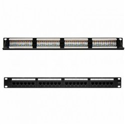 Patch Panel Nanocable 10.21.3124/ 24 Puertos/ Cat.6/ Altura 1U