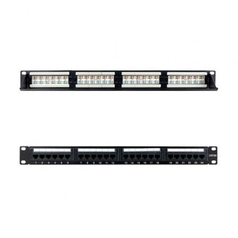 Patch Panel Nanocable 10.21.4124/ 24 Puertos/ Cat.6a/ Altura 1U