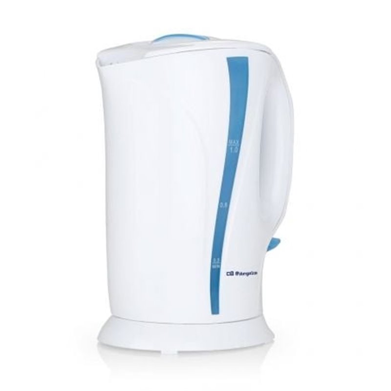 Hervidor de Agua Orbegozo KT 5002/ 900W/ Capacidad 1L