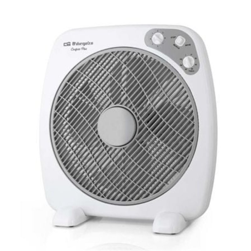 Ventilador de Suelo Orbegozo Box Fan BF 0140/ 60W/ 4 Aspas 40cm/ 3 velocidades