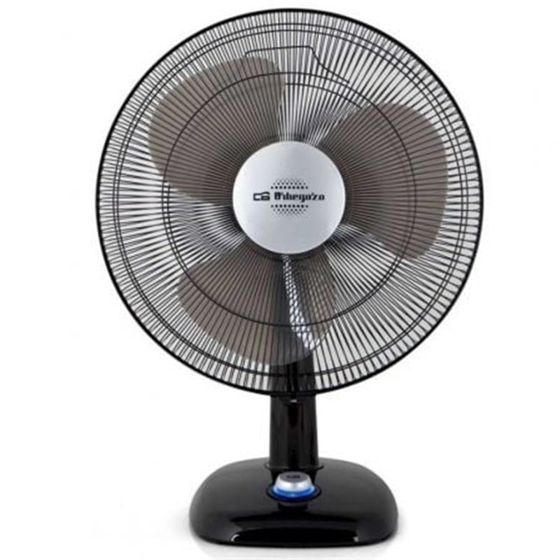 Ventilador de Sobremesa Orbegozo TF 0124/ 25W/ 3 Aspas 20cm/ 2 velocidades