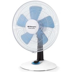 Ventilador de Sobremesa Orbegozo TF 0138/ 45W/ 5 Aspas 35cm/ 4 velocidades