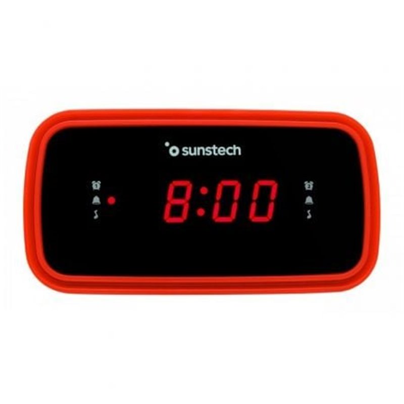 Despertador Sunstech FRD60RD/ Radio FM