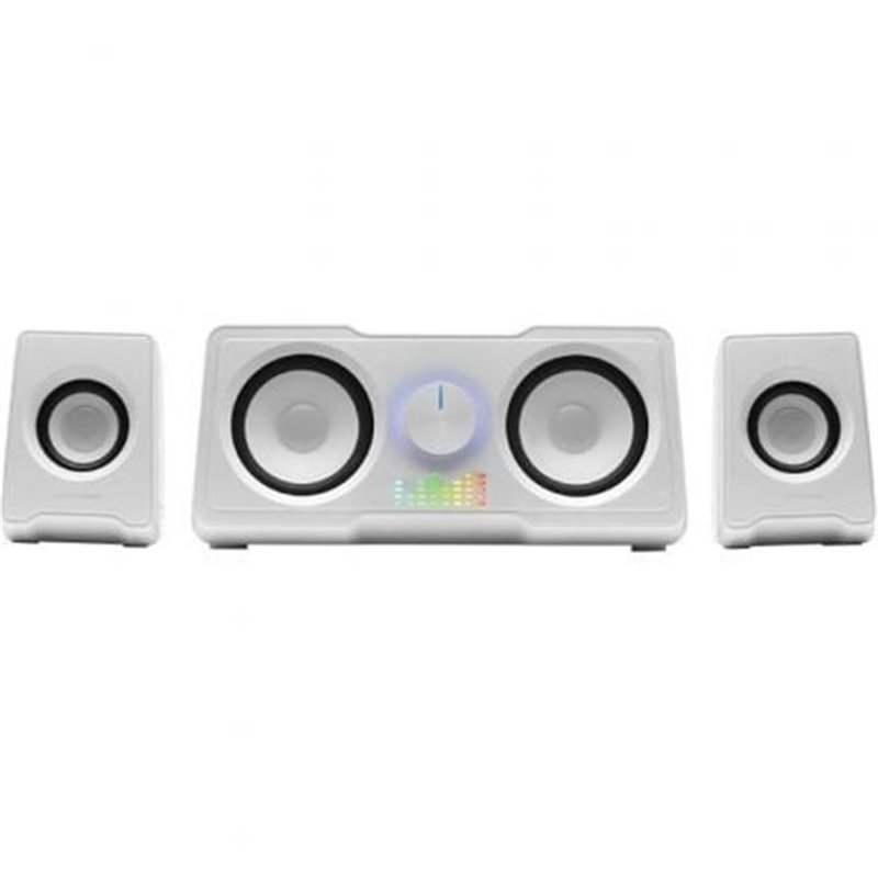 Altavoces Mars Gaming MS22W/ 35W/ 2.2/ Blancos