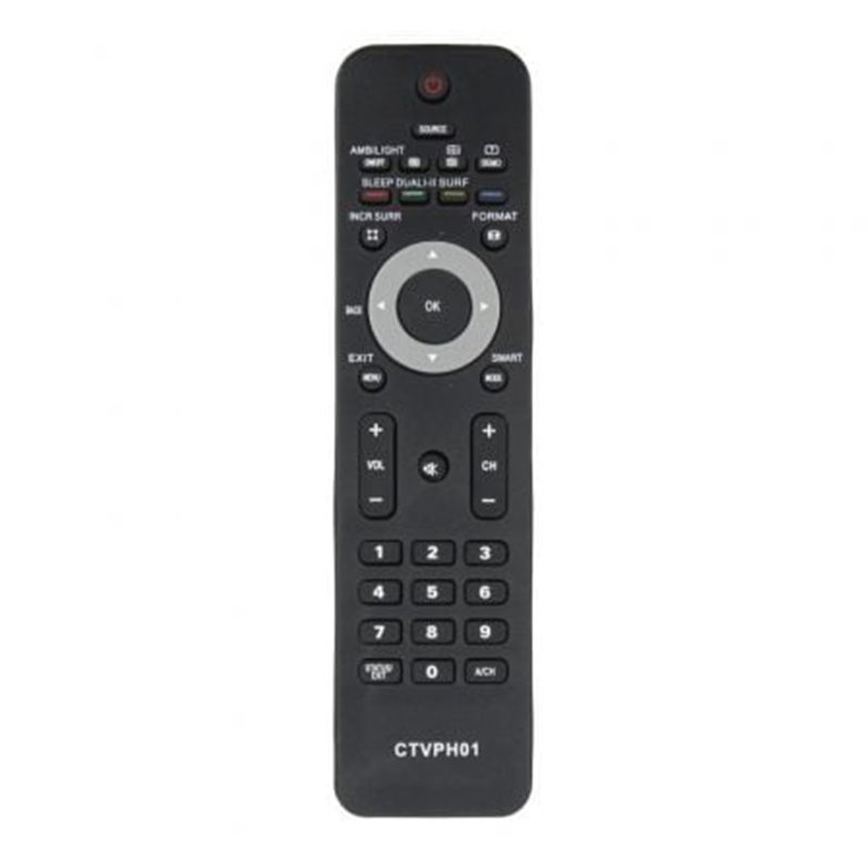 Mando para TV CTVPH01 compatible con Philips