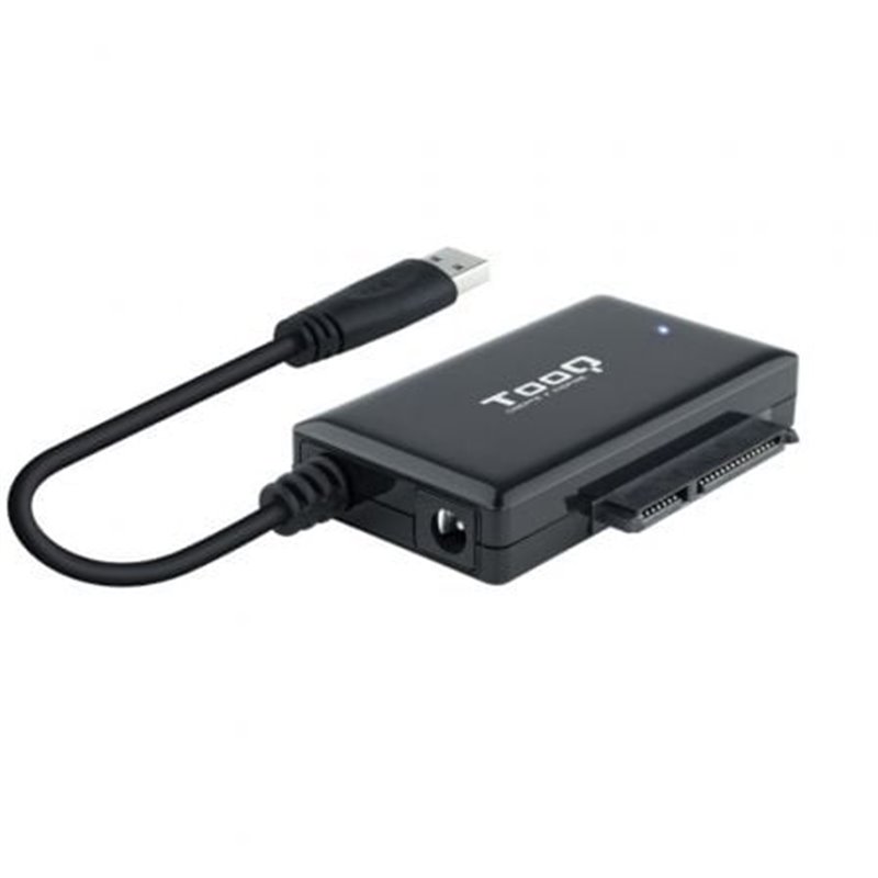 Adaptador para Discos Duros 2.5"/3.5" Tooq TQHDA-01A/ USB 3.0 Macho - SATA