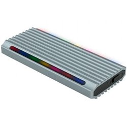 Caja Externa para Disco SSD M.2 NVMe TooQ TQE-2221G/ USB 3.1 Gen2/ Sin tornillos