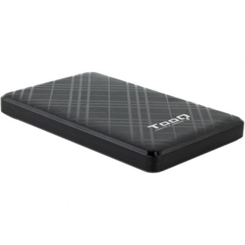 Caja Externa para Disco Duro de 2.5" TooQ TQE-2500B/ USB 3.1/ Sin Tornillos