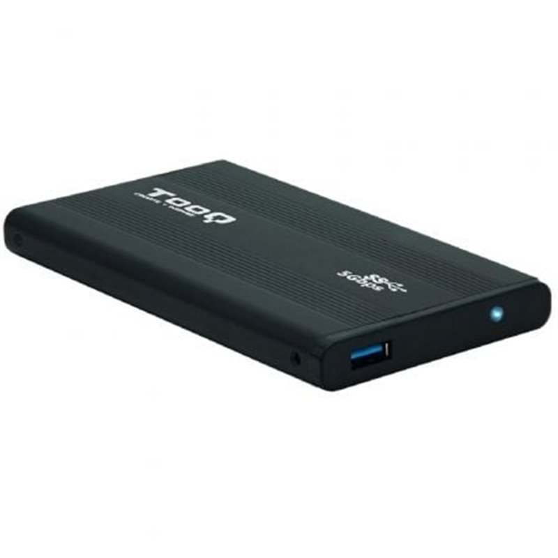 Caja Externa para Disco Duro de 2.5" TooQ TQE-2524B/ USB 3.1