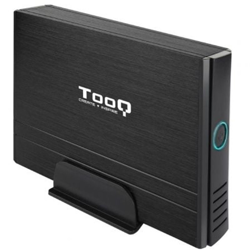 Caja Externa para Disco Duro de 3.5" TooQ TQE-3520B/ USB 2.0