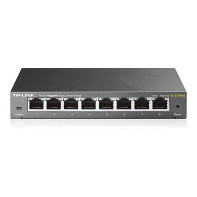 Switch TP-Link Easy Smart TL-SG108E 8 Puertos/ RJ-45 10/100/1000