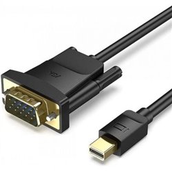 Cable Conversor Vention HFDBF/ Mini DisplayPort Macho - VGA Hembra/ 1m/ Negro