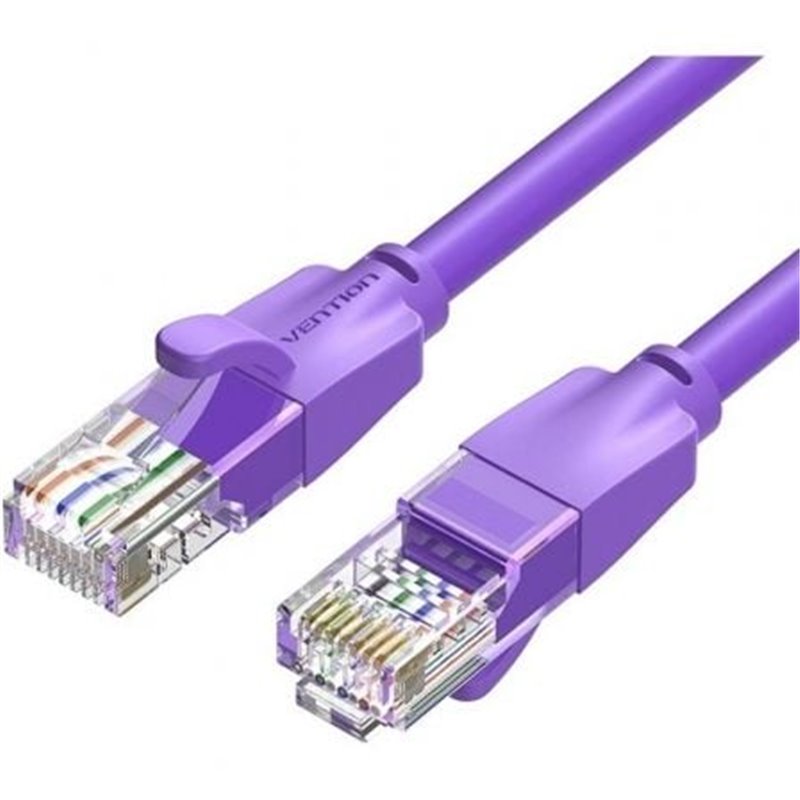 Cable de Red RJ45 UTP Vention IBEVF Cat.6/ 1m/ Morado