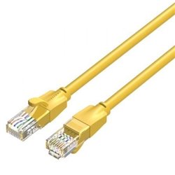 Cable de Red RJ45 UTP Vention IBEYF Cat.6/ 1m/ Amarillo