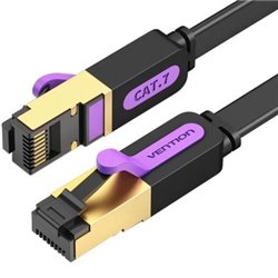 Cable de Red RJ45 STP Vention ICABF Cat.7/ 1m/ Negro