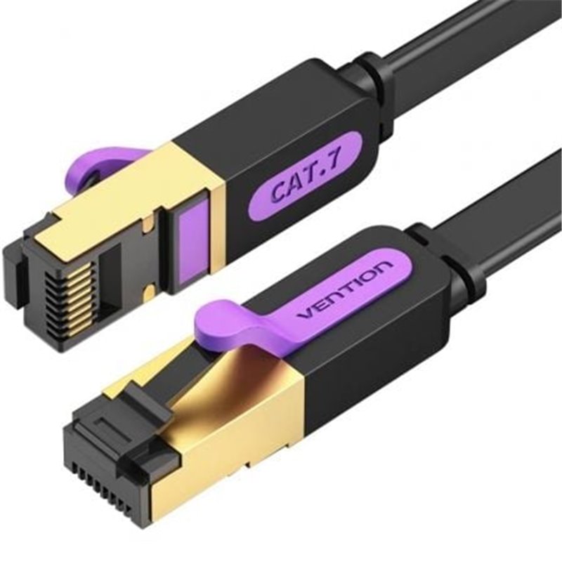 Cable de Red RJ45 SFTP Vention ICDBH Cat7/ 2m/ Negro