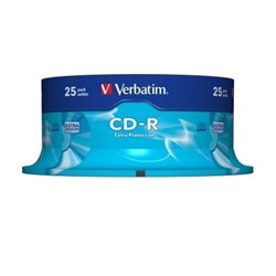 CD-R Verbatim Datalife 52X/ Tarrina-25uds