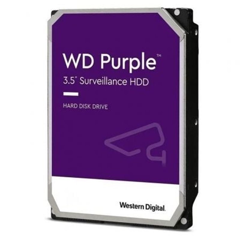 Disco Duro Western Digital WD Purple Surveillance 4TB/ 3.5"/ SATA III/ 256MB