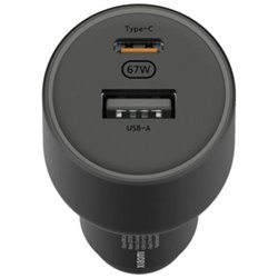 Cargador de Coche Xiaomi 67W USB-A Tipo-C/ 1xUSB-A/ 1xUSB Tipo-C/ 2A/ 6A