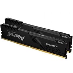 Memoria RAM Kingston FURY Beast 2 x 8GB/ DDR4/ 2666MHz/ 1.2V/ CL16/ DIMM