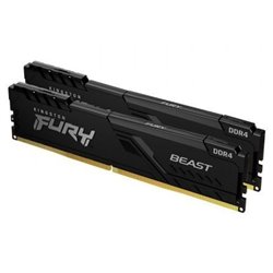 Memoria RAM Kingston FURY Beast 2 x 8GB/ DDR4/ 3200MHz/ 1.35V/ CL16/ DIMM