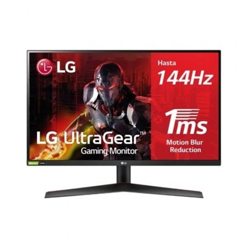 Monitor Gaming LG UltraGear 27GN800P-B 27"/ QHD/ 1ms/ 144Hz/ IPS/ Negro