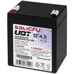 Batería Salicru UBT 12/4,5 compatible con SAI Salicru según especificaciones