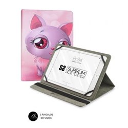 Funda Subblim Trendy Cat para Tablets de 10.1"-11"