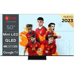 Televisor TCL QLED-Mini LED 50C805 50"/ Ultra HD 4K/ Smart TV/ WiFi