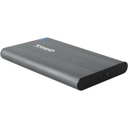 Caja Externa para Disco Duro de 2.5" TooQ TQE-2503G/ USB 3.1/ Sin Tornillos